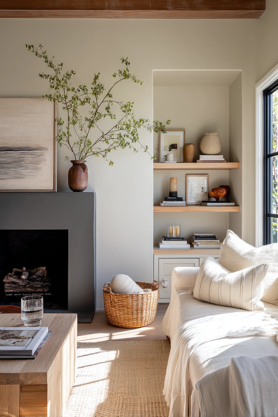 two tone fireplace ideas 4