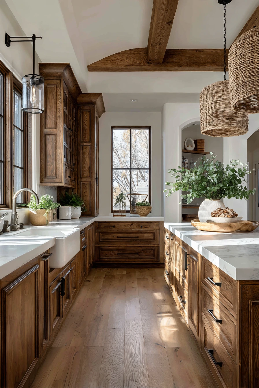 walnut kitchen cabinets 15