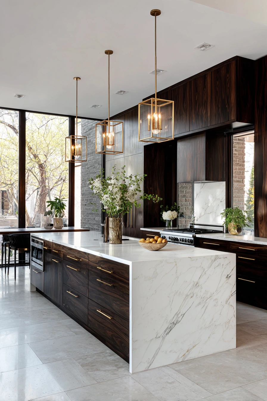 walnut kitchen cabinets 17