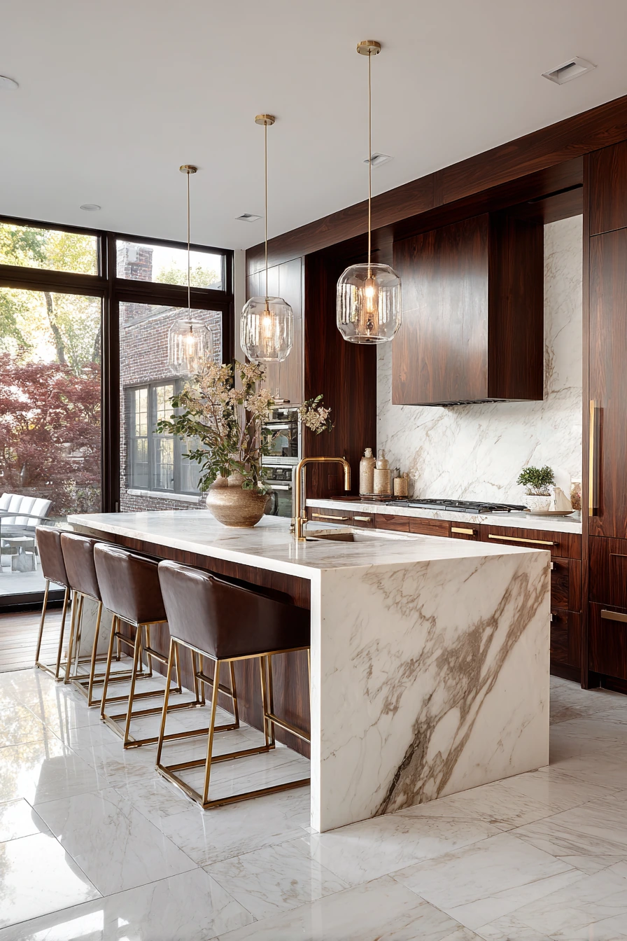 walnut kitchen cabinets 19