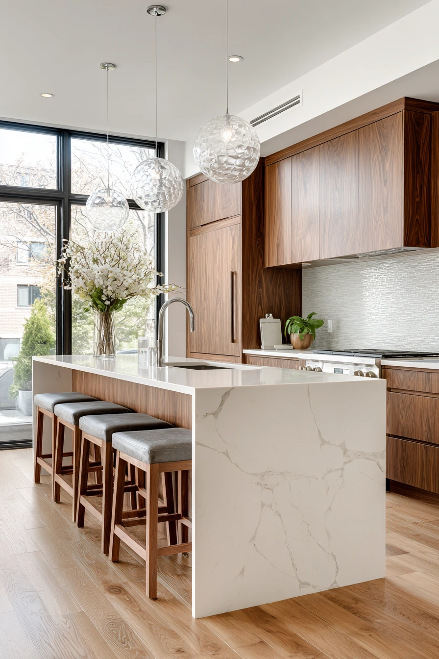 walnut kitchen cabinets 25