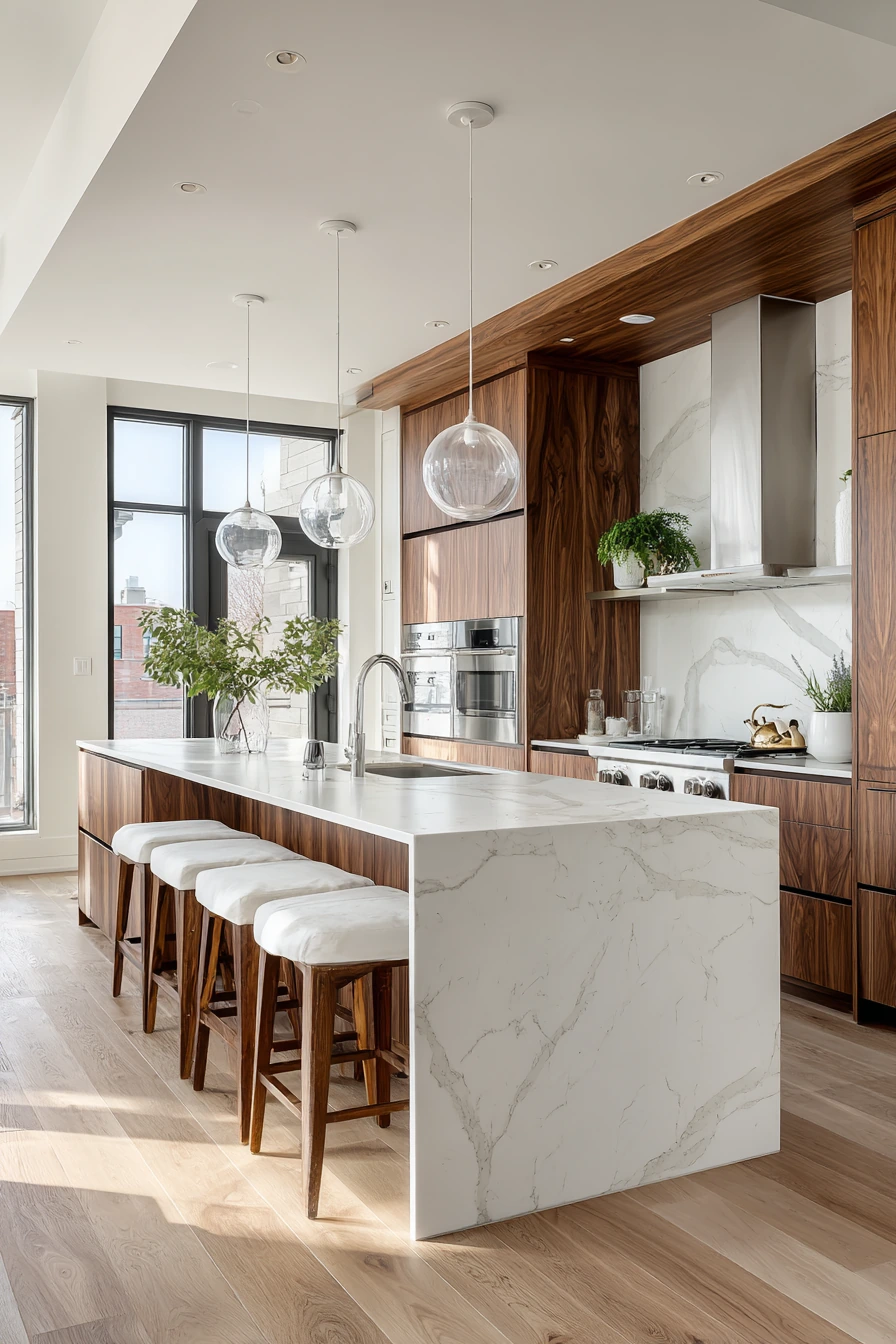 walnut kitchen cabinets 27