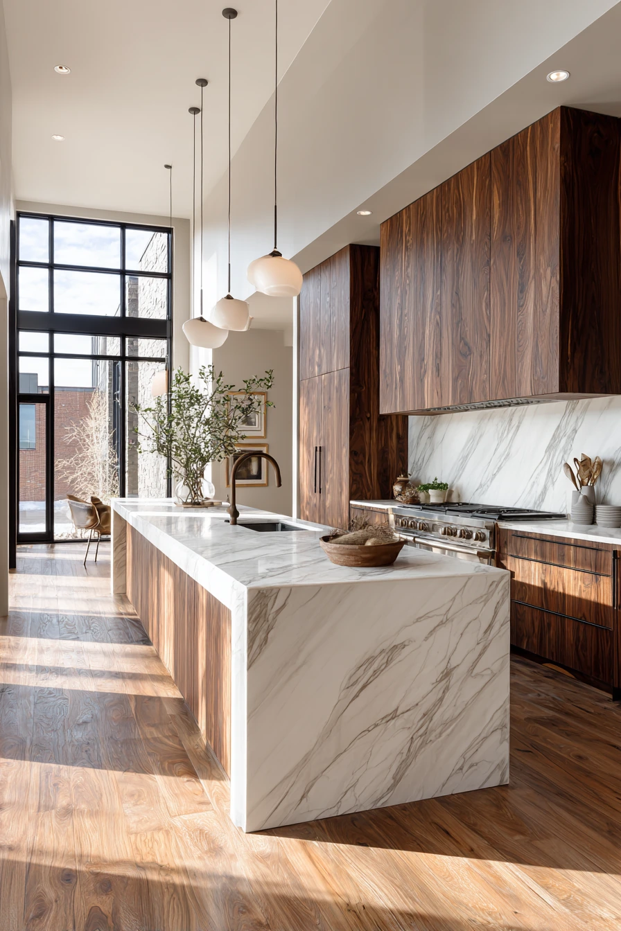 walnut kitchen cabinets 3
