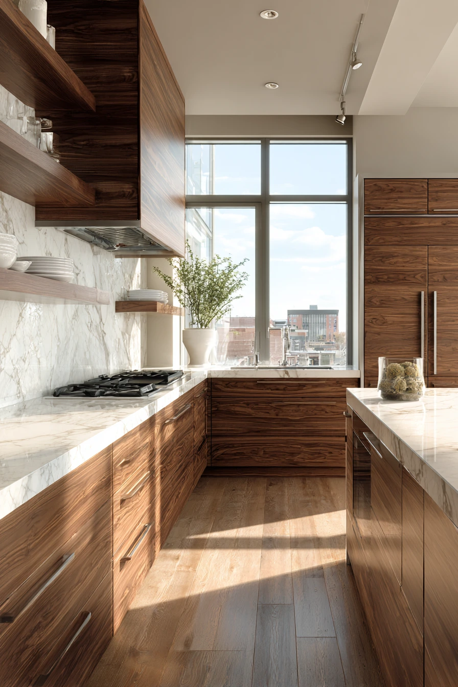 walnut kitchen cabinets 7