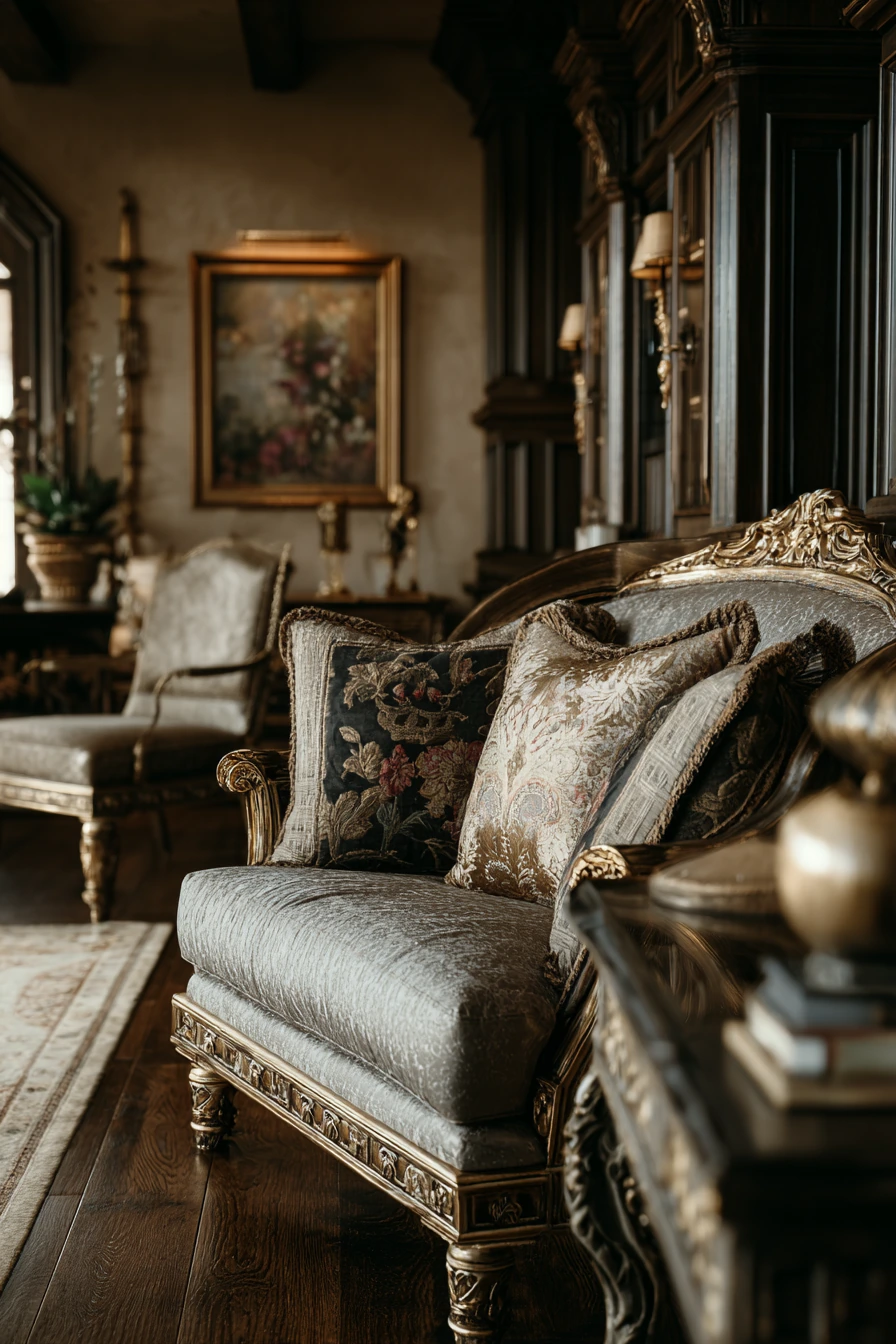 western gothic living room 23