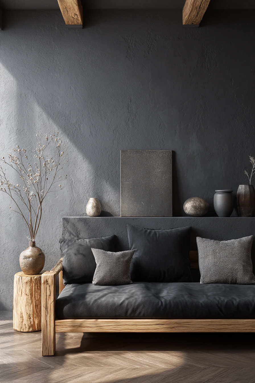 western gothic living room 28