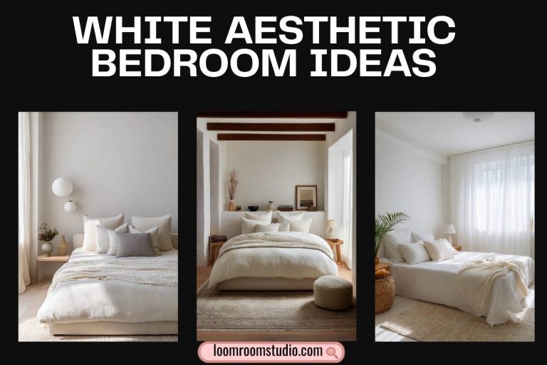 white aesthetic bedroom ideas