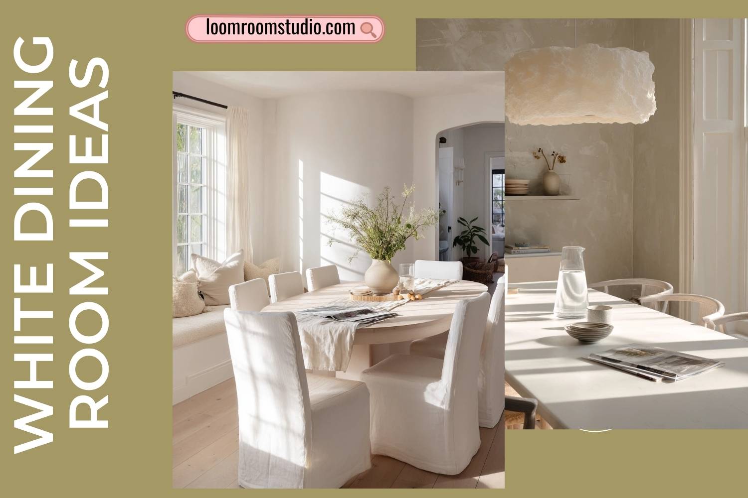 white dining room ideas