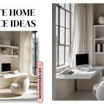 white home office ideas