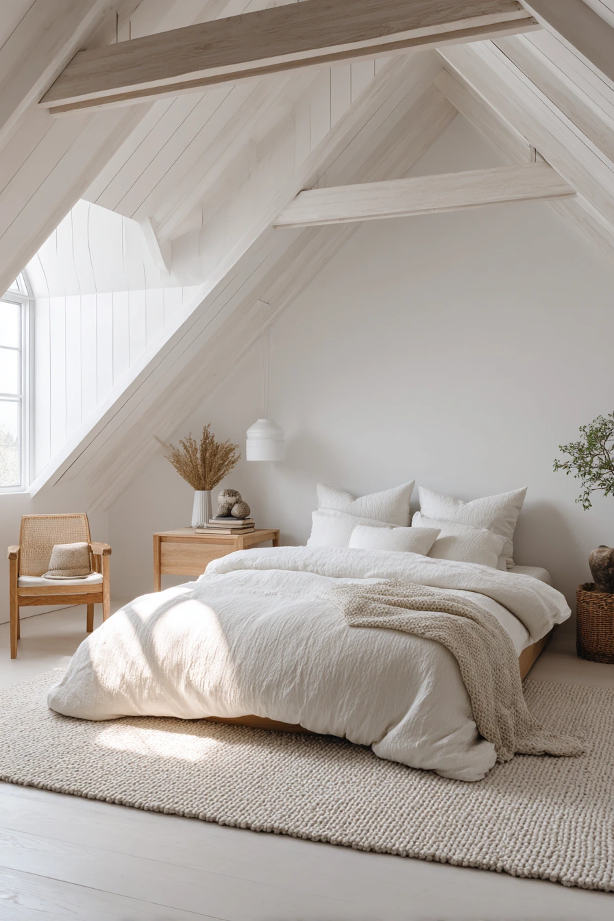 white aesthetic bedroom ideas 11