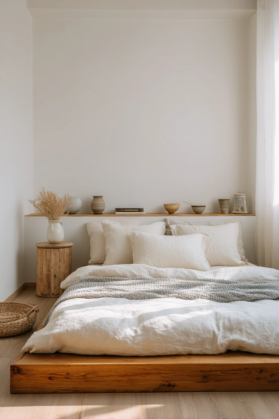 white aesthetic bedroom ideas 22