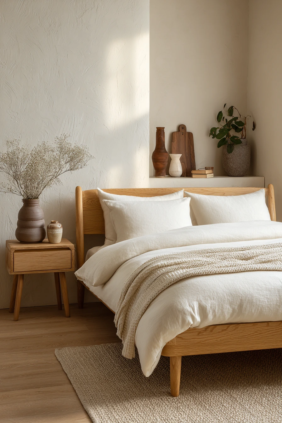 white aesthetic bedroom ideas 24