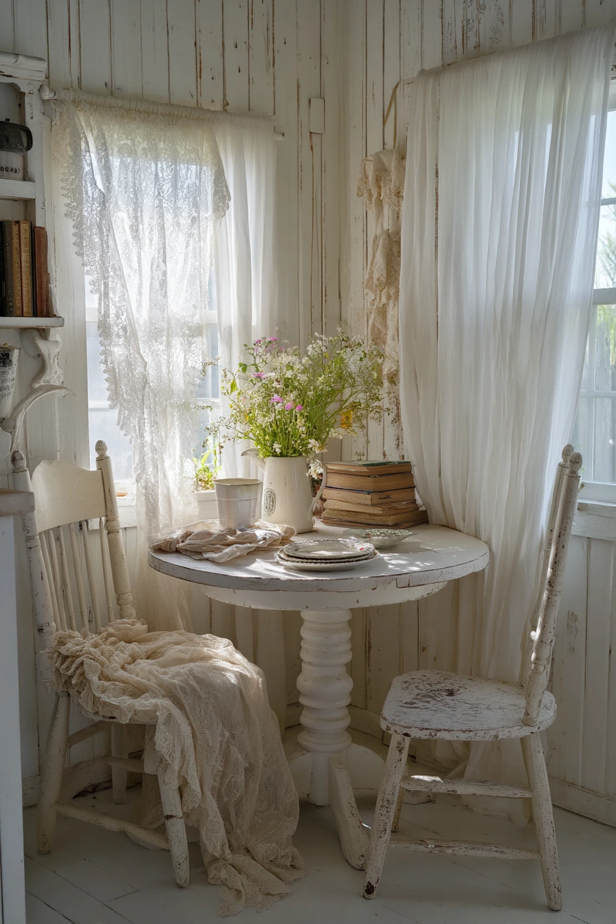 white dining room ideas 12