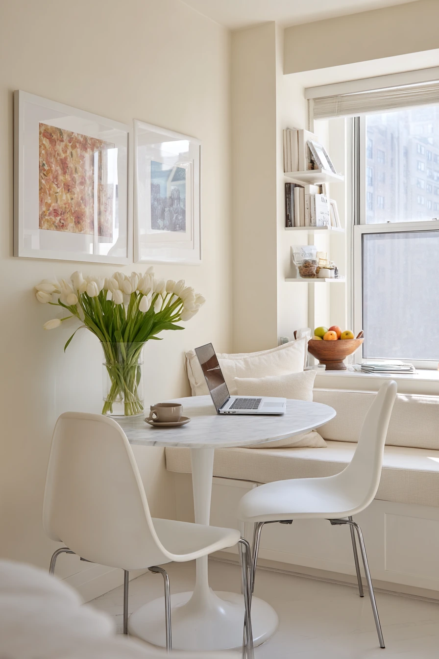 white dining room ideas 18
