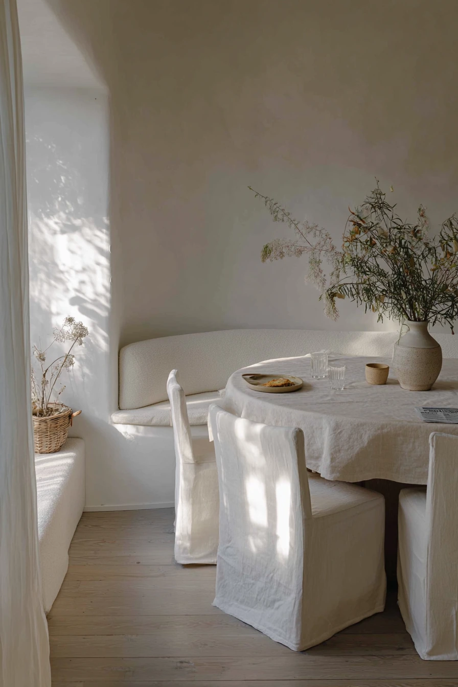 white dining room ideas 2