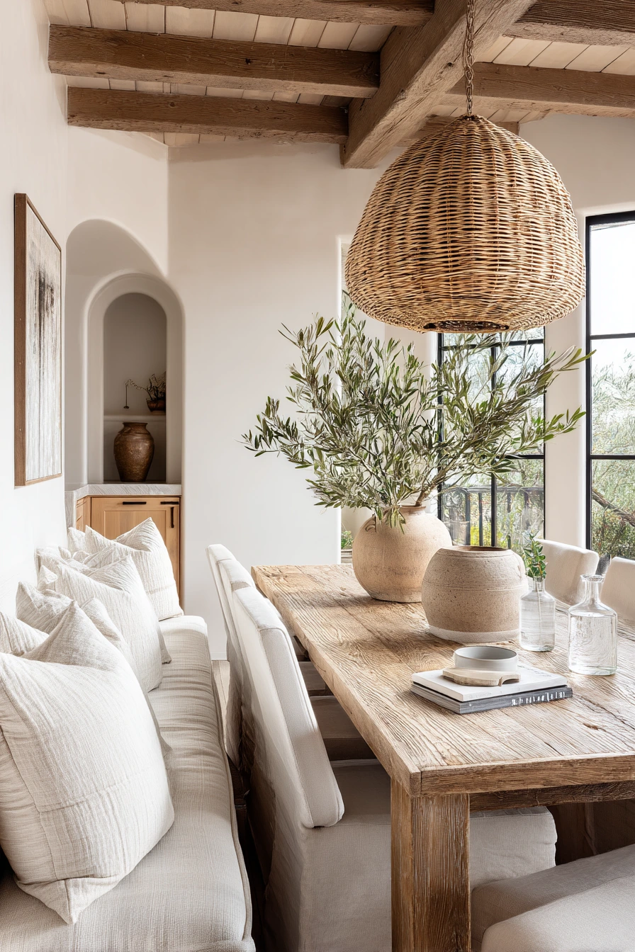 white dining room ideas 21