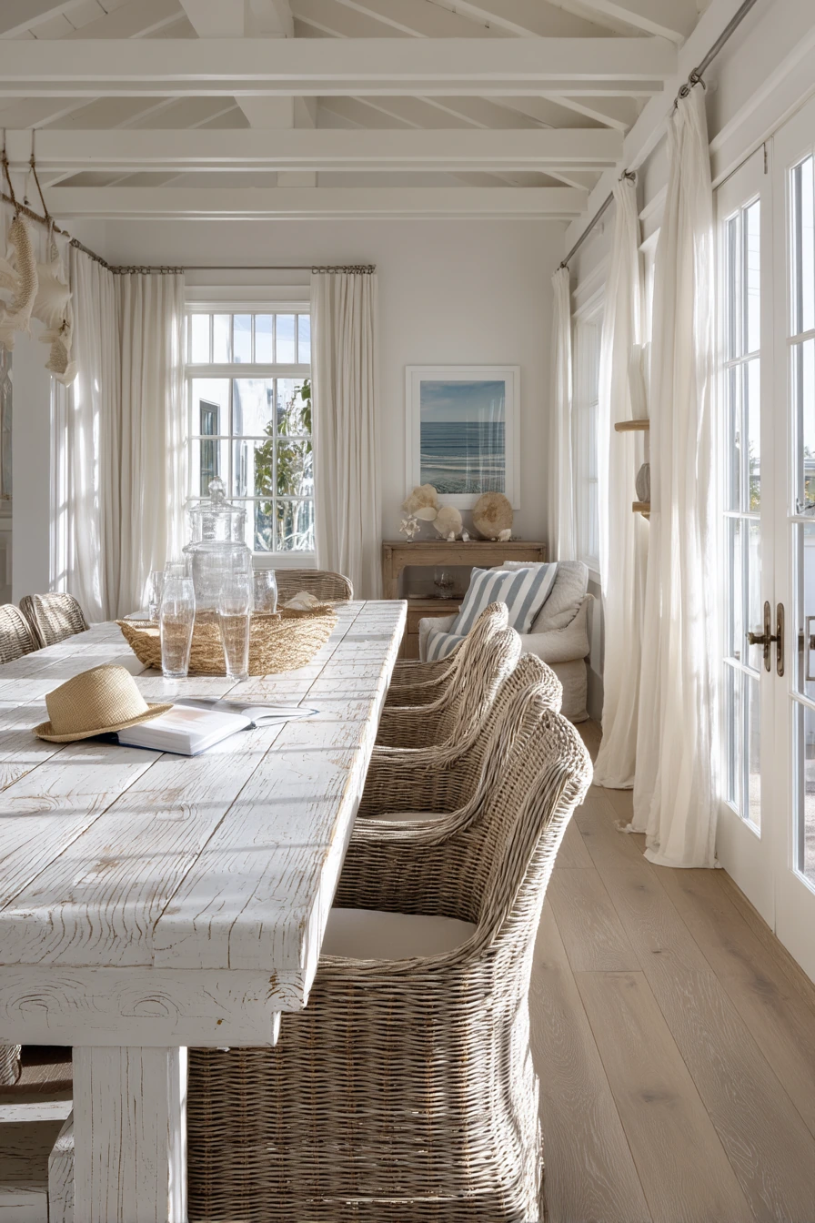 white dining room ideas 25
