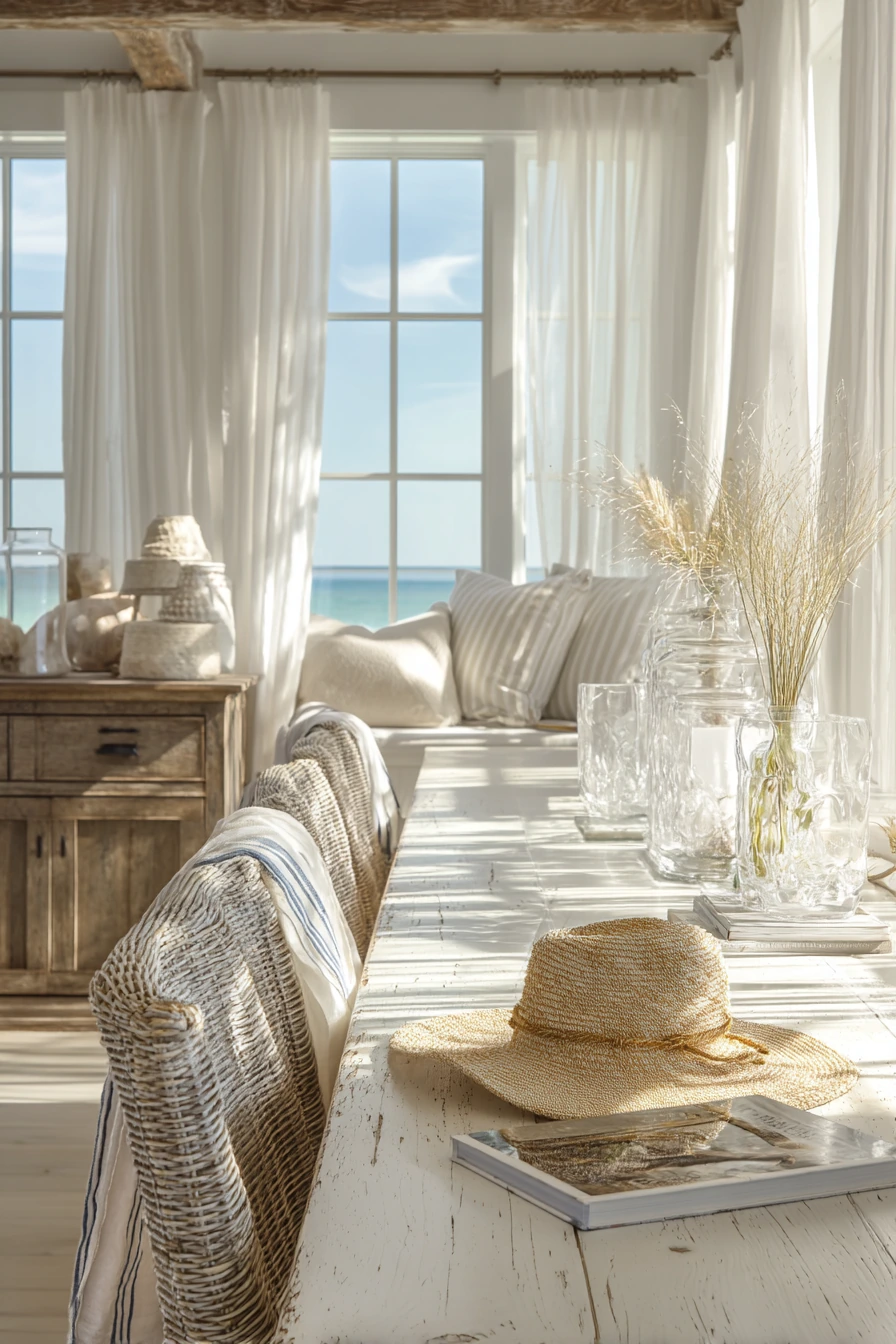 white dining room ideas 27