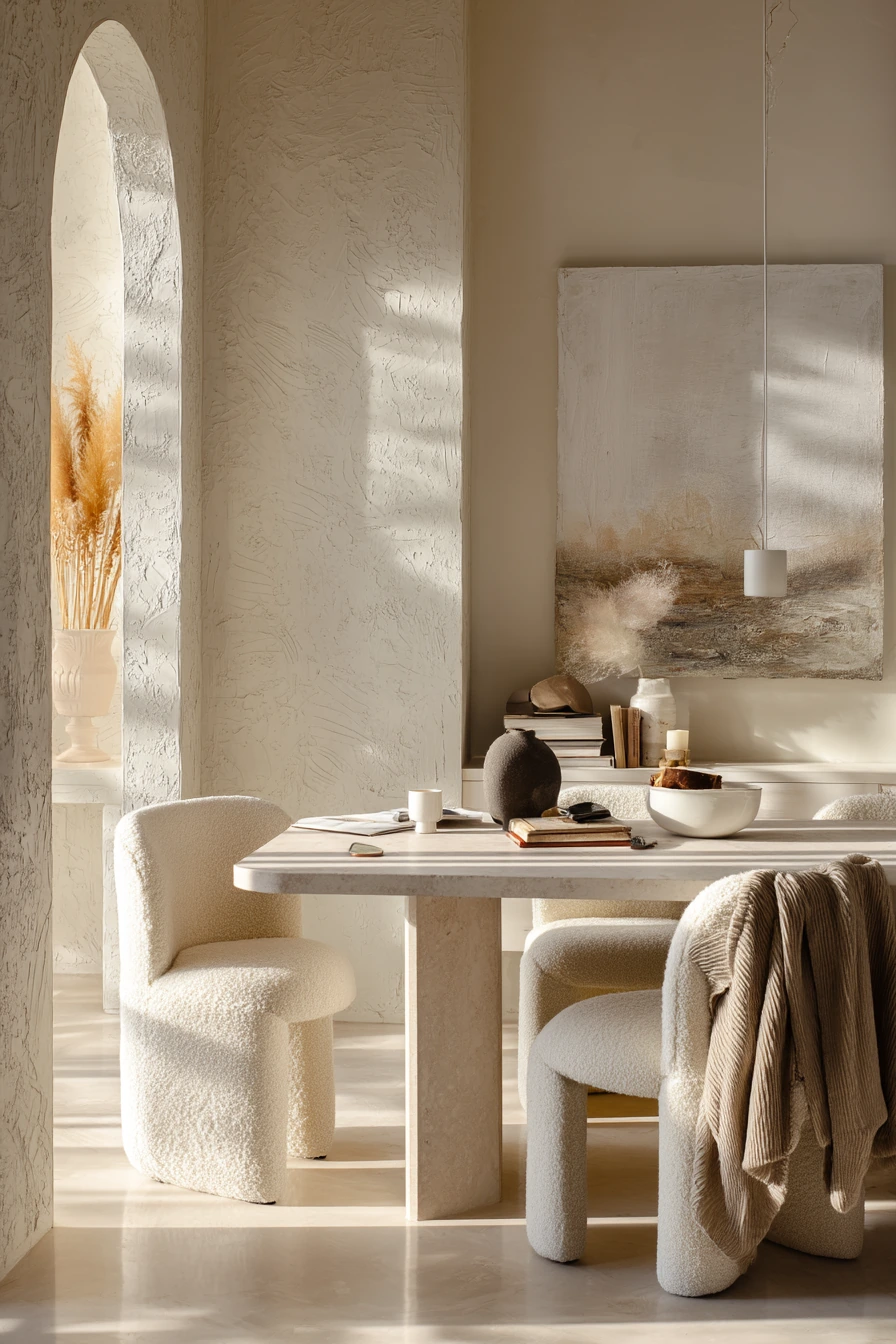white dining room ideas 39