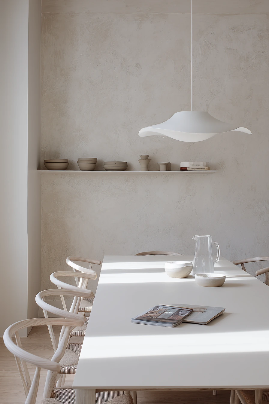 white dining room ideas 7