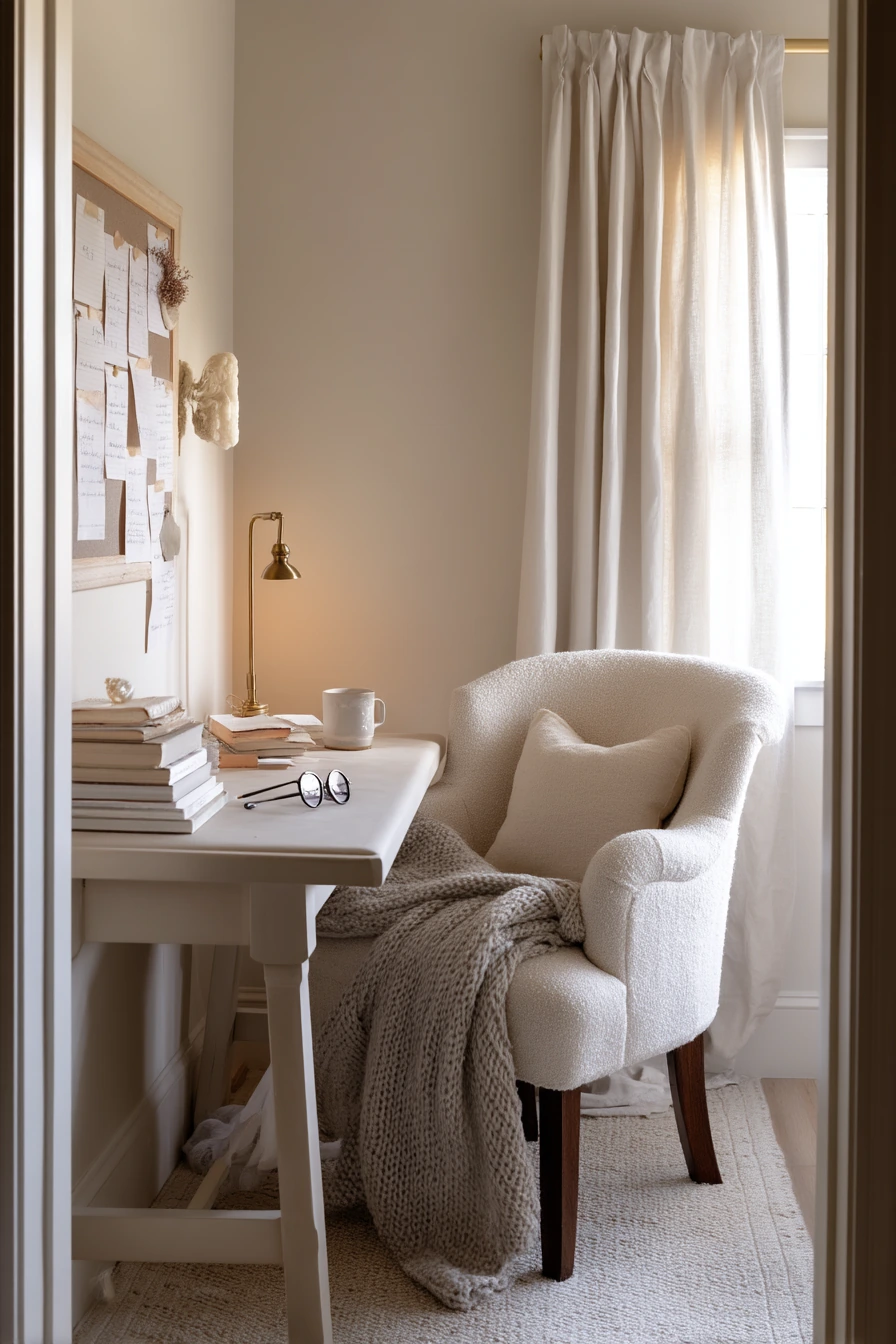 white home office ideas 16