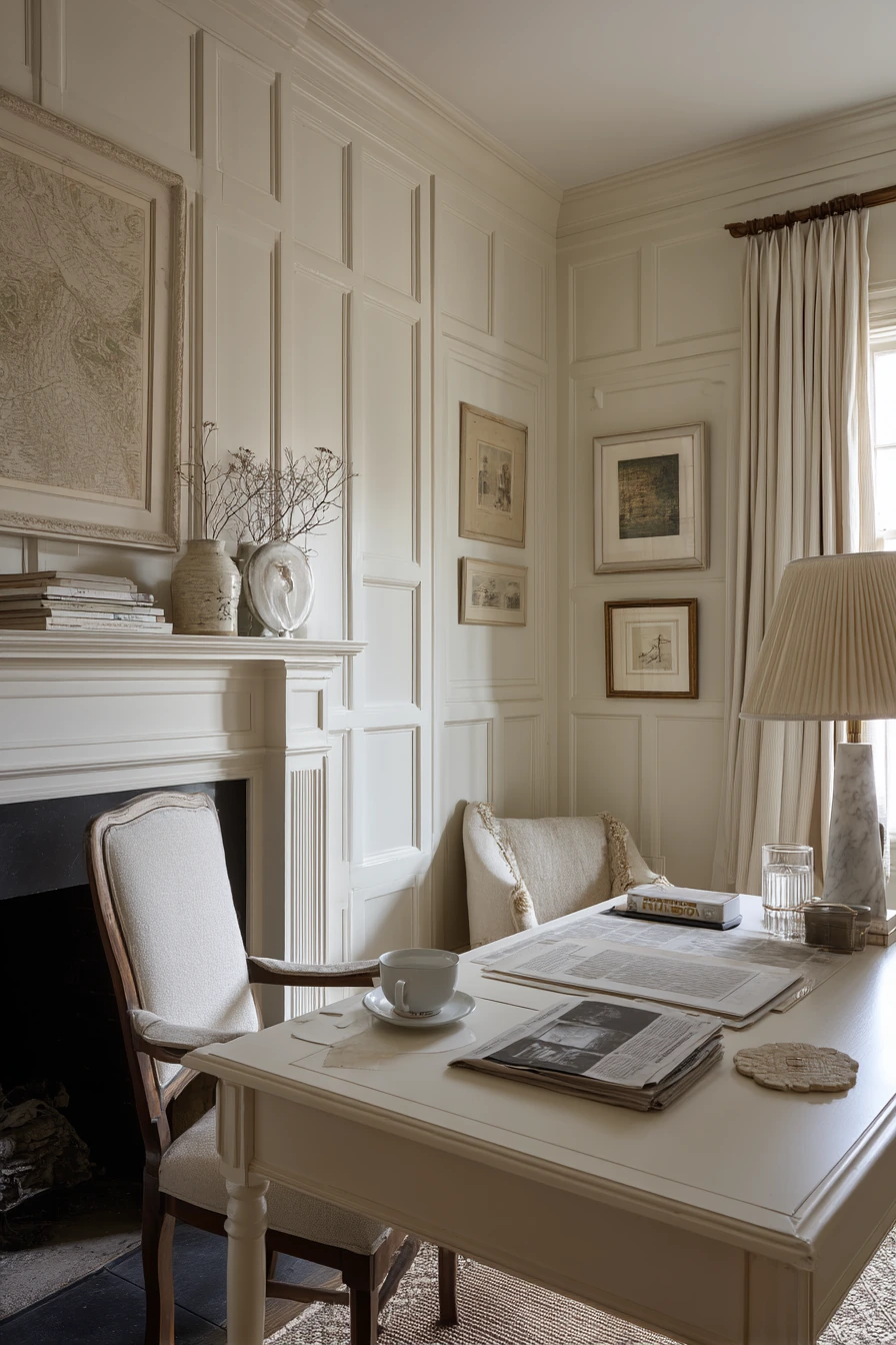 white home office ideas 27
