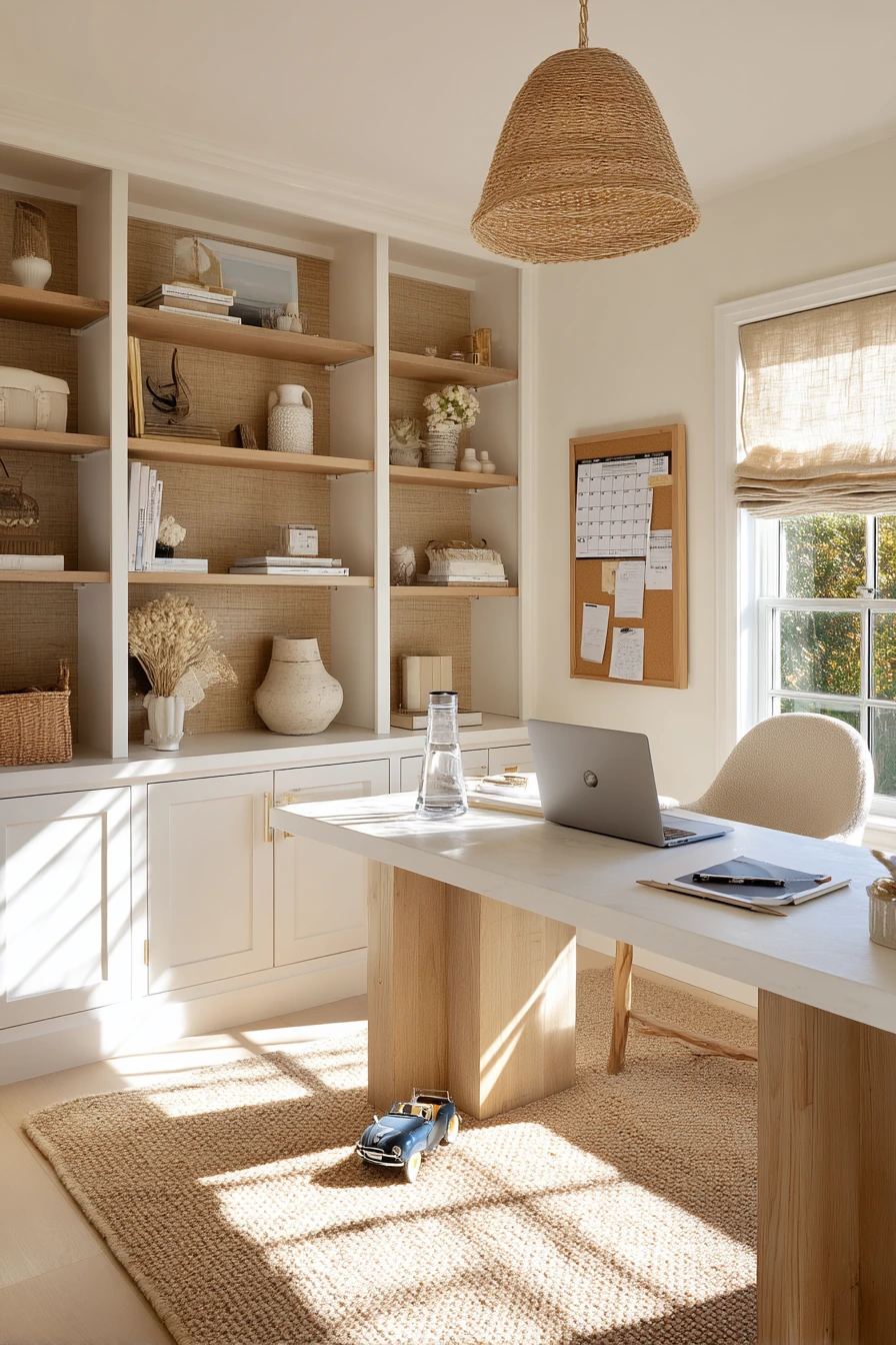 white home office ideas 30