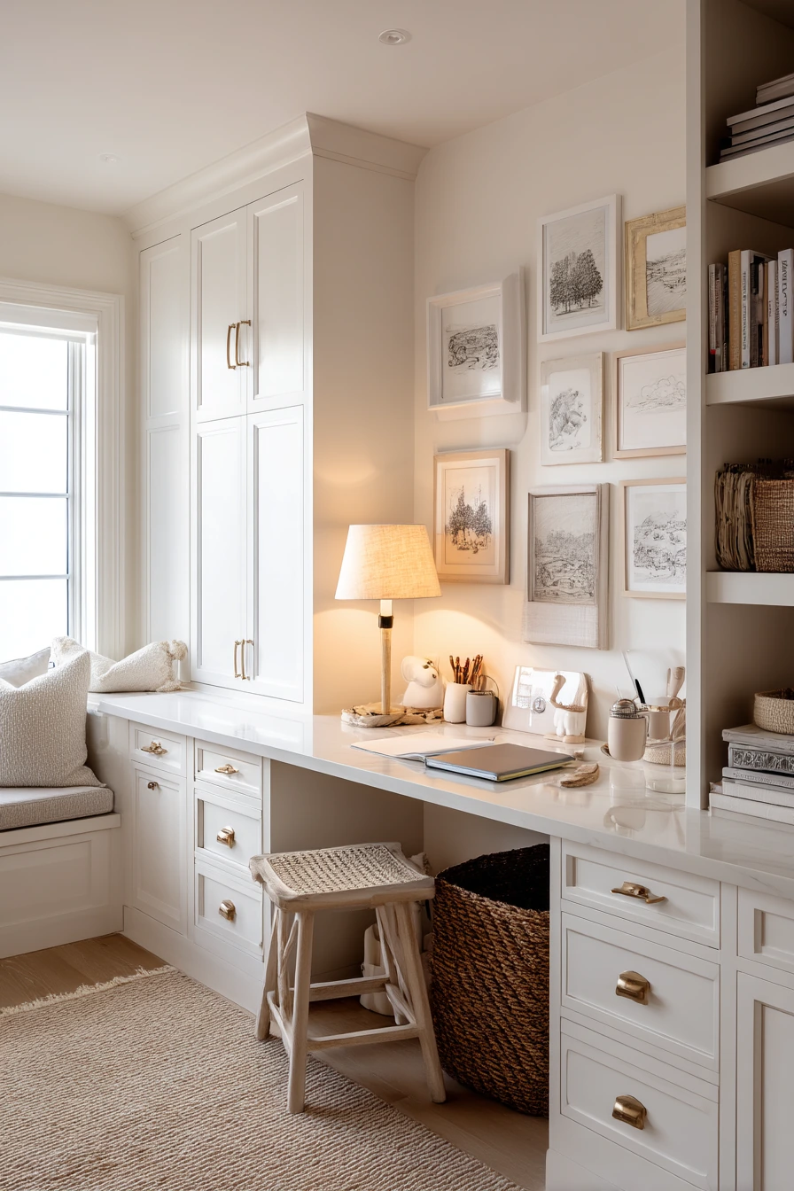 white home office ideas 5