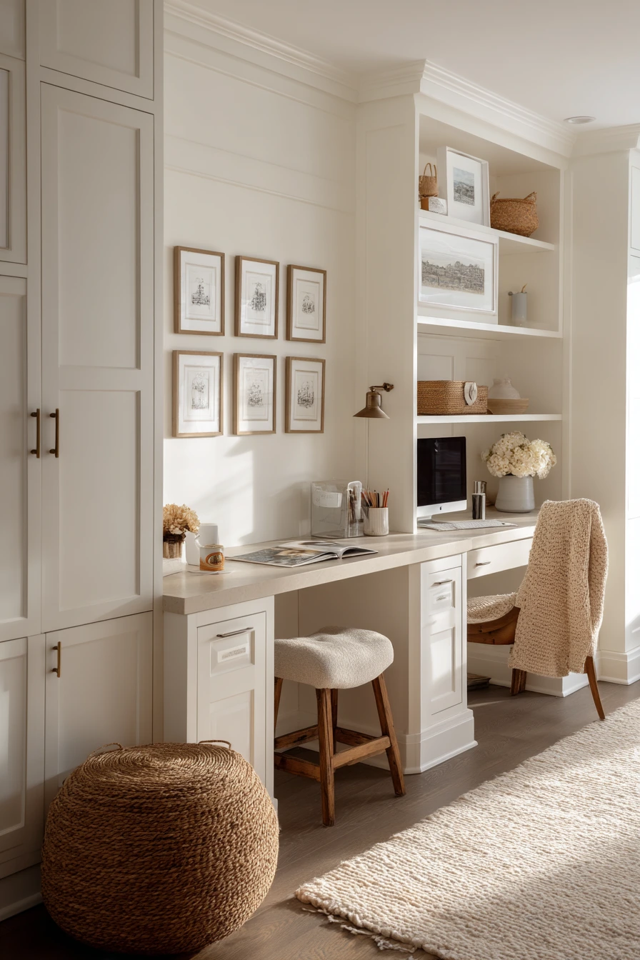 white home office ideas 7